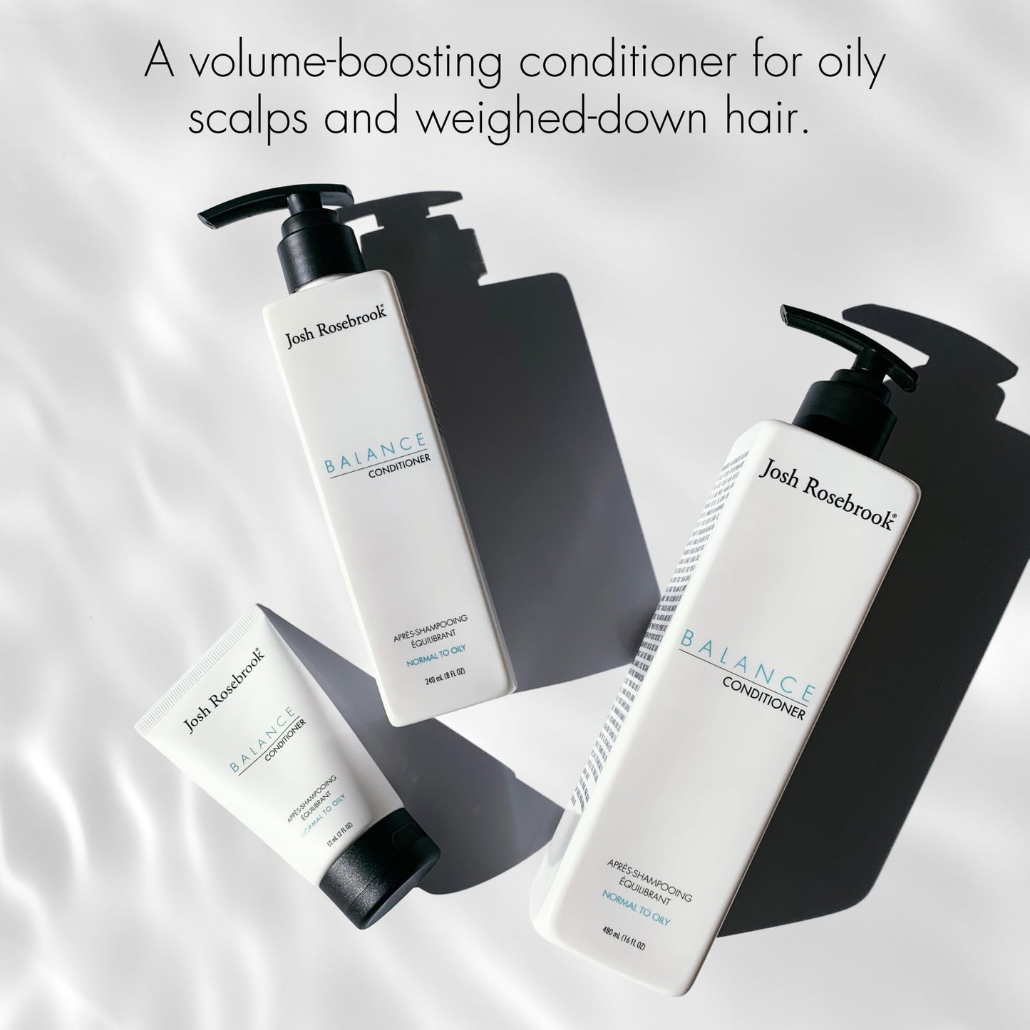 Josh Rosebrook Balance Conditioner – Lightweight, Volumizing Care for All Hair Textures