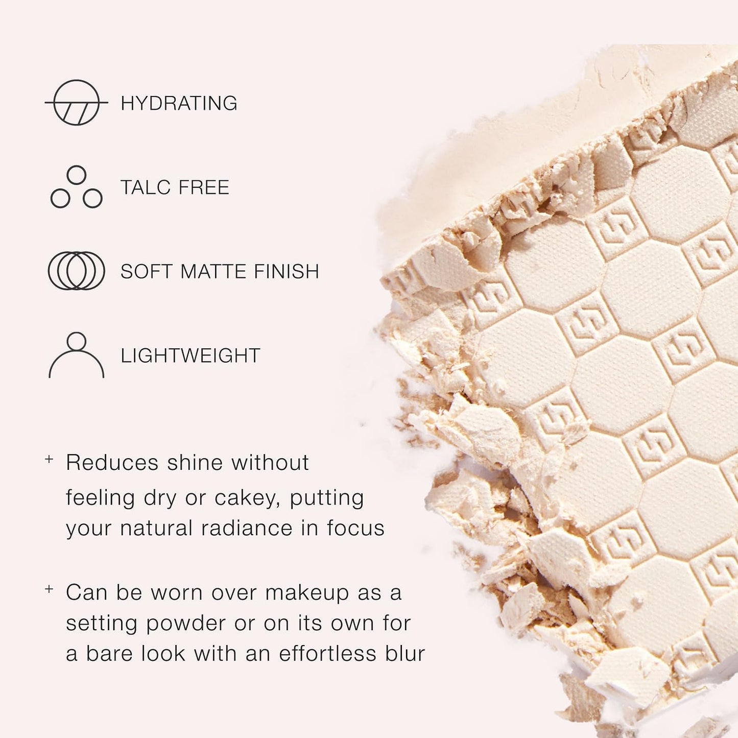 Jouer Soft Focus Hydrate & Setting Powder – Medium Matte Finish, Blur Pores