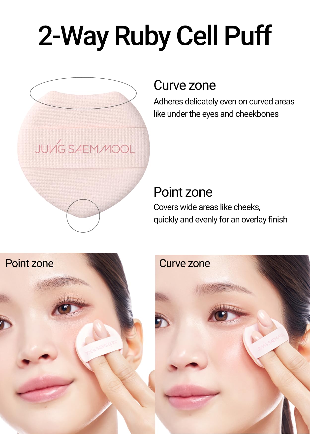 JUNGSAEMMOOL Artist Cushion Blush Rare Rose – Hydrating, Lightweight Dewy Cheeks