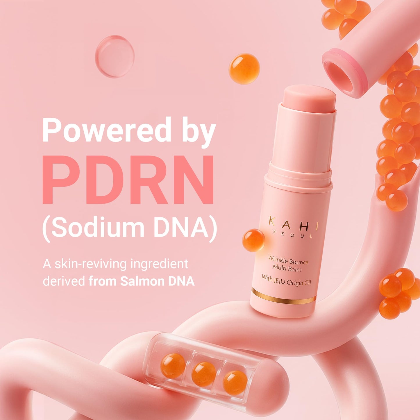 KAHI Wrinkle Bounce Multi Balm Stick – All-in-One Hydration, Primer & Skincare