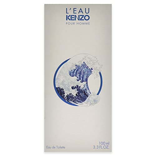 Kenzo L'Eau Pour Homme EDT 3.3 Oz - Crisp Daytime Fragrance for Men