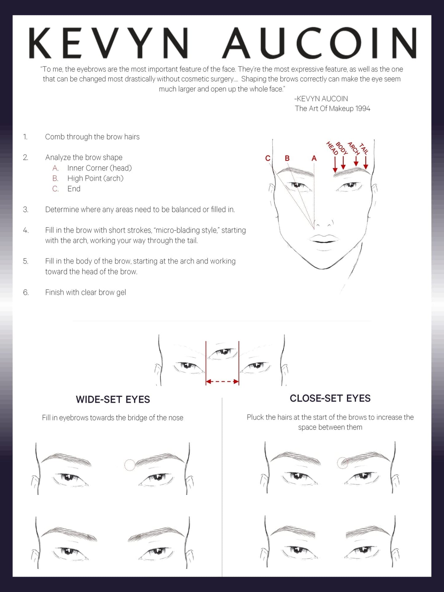 Kevyn Aucoin True Feather Brow Marker Gel Duo – Ash Blonde | Dual-Ended Brow Marker + Gel for Natural Definition