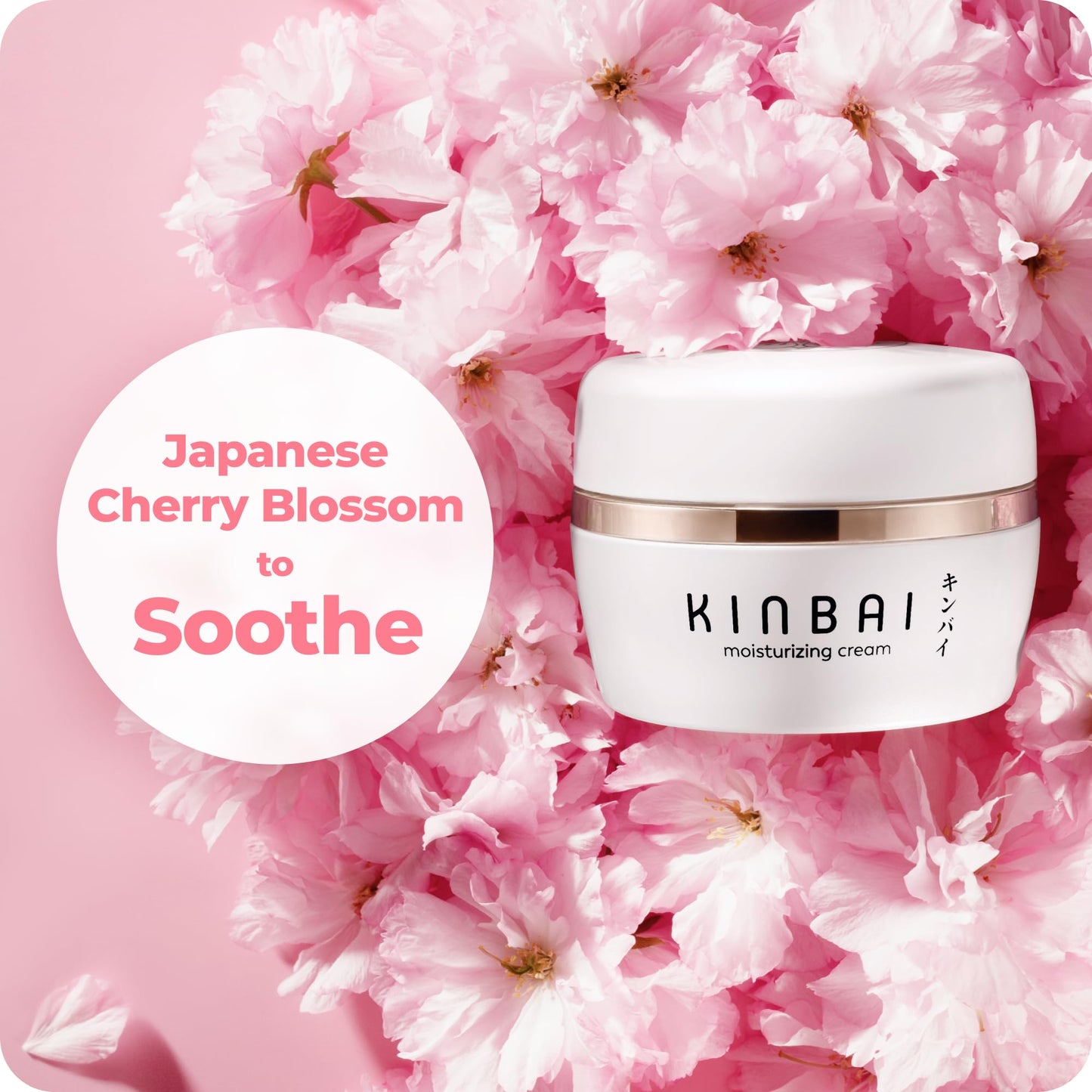 Kinbai Face Cream – Fragrance-Free Hydrating Collagen Peptide Moisturizer