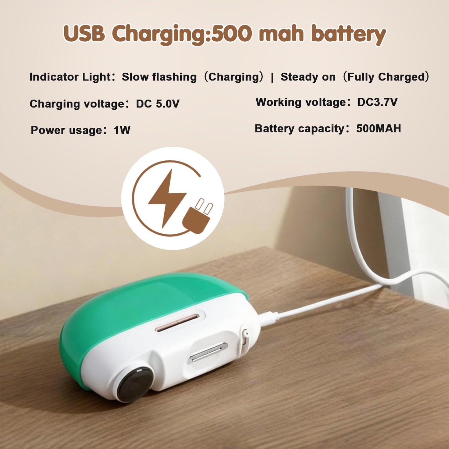 Kiwtreby Electric Nail Clipper – Adjustable Opening, All-in-One Nail Trimmer (Upgraded White)