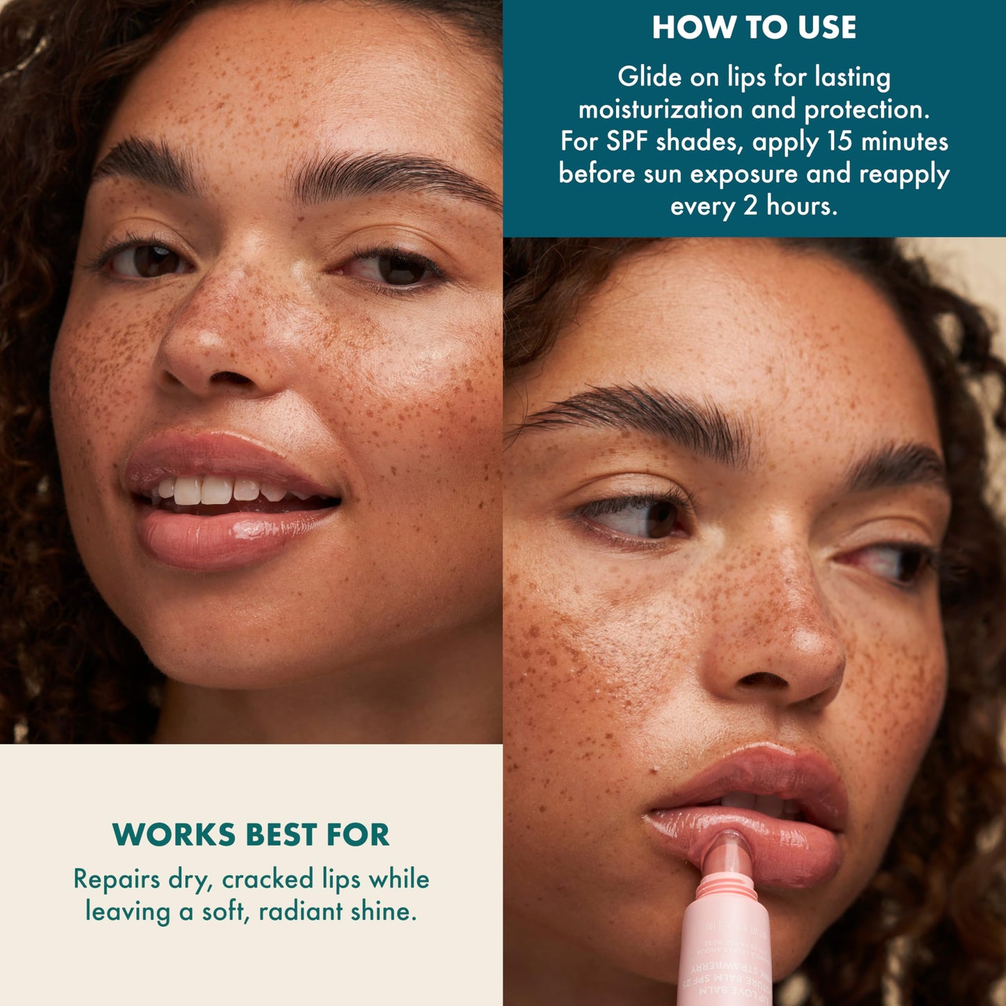 Kopari Lip Love Moisture Balm SPF 30 | Mineral Zinc Oxide & Ceramide Hydration