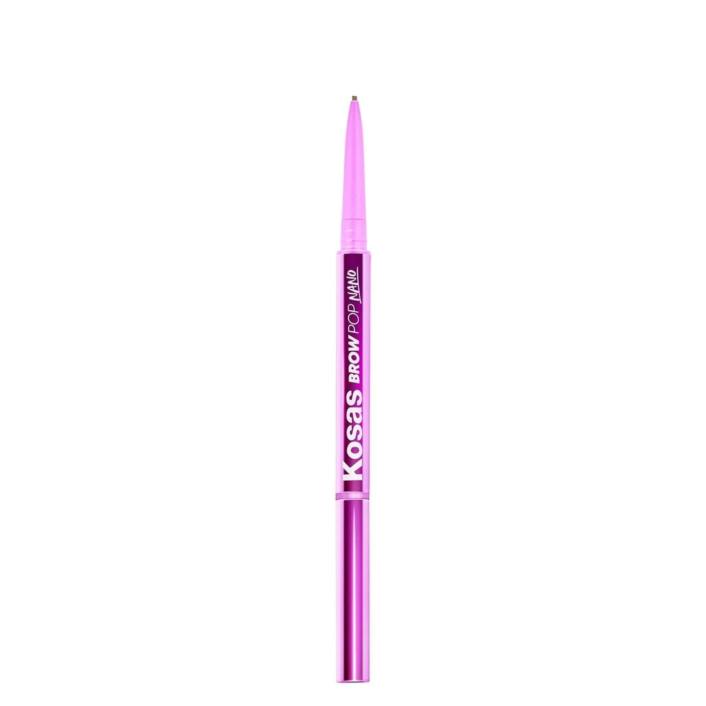 Kosas Brow Pop Nano 1mm Brow Pencil – Ultra-Fine, Natural Feathery Brows (Hypoallergenic)