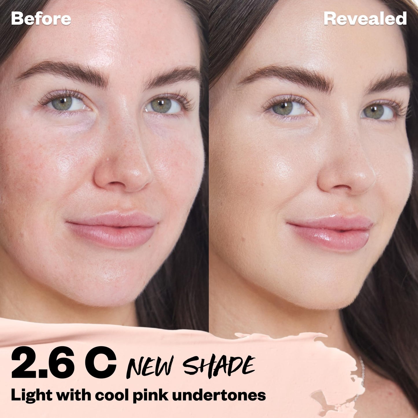 Kosas Revealer Concealer - Medium Coverage with Hyaluronic Acid | Vegan & Clean Beauty | Shade 2.6 C