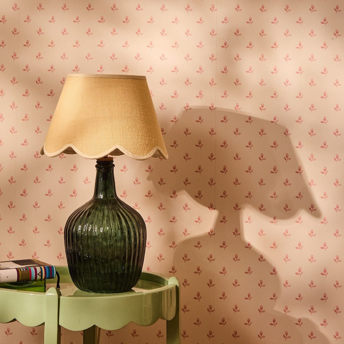 Beautifully Sweet Scallop Lampshade
