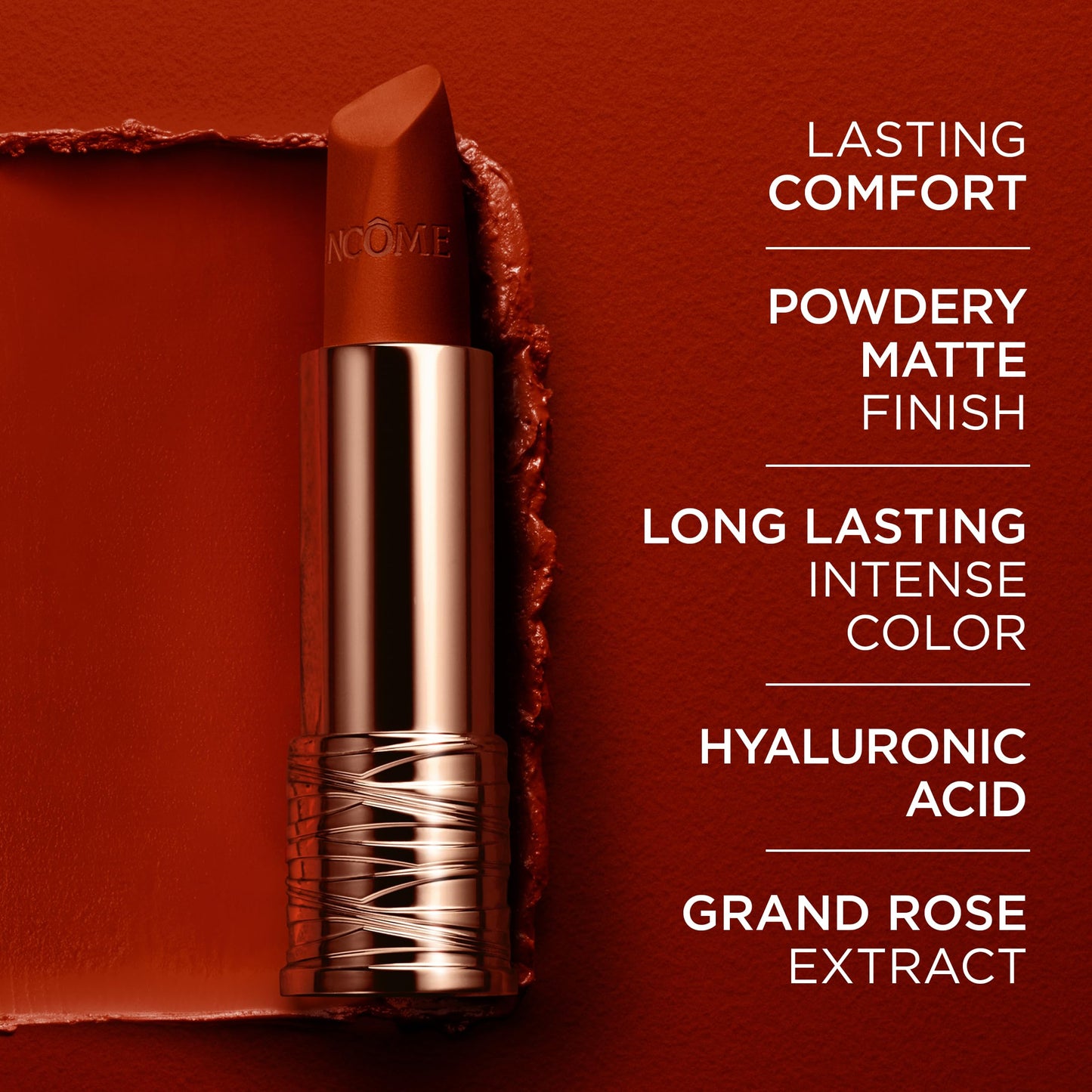 Lancôme L'Absolu Rouge Drama Matte Lipstick – So Dramatic (251) | Bold Matte Finish