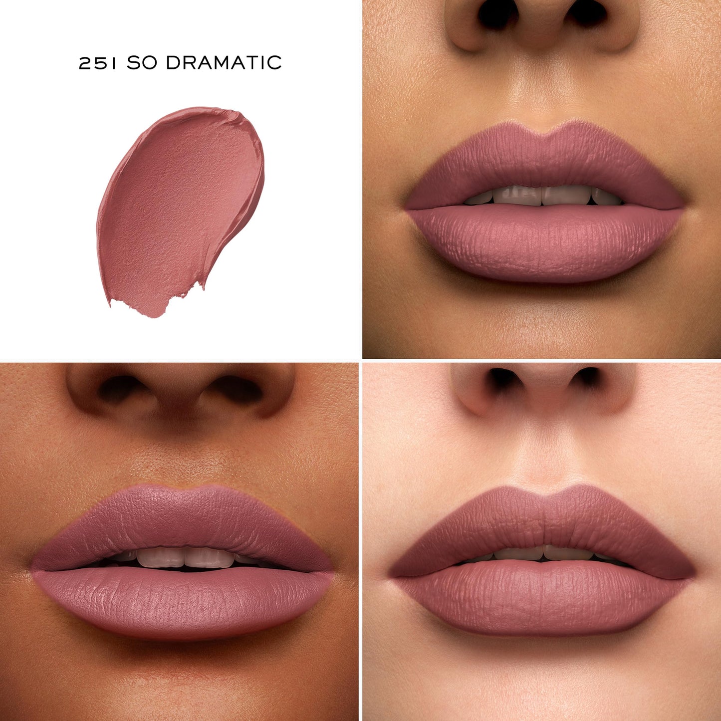 Lancôme L'Absolu Rouge Drama Matte Lipstick – So Dramatic (251) | Bold Matte Finish