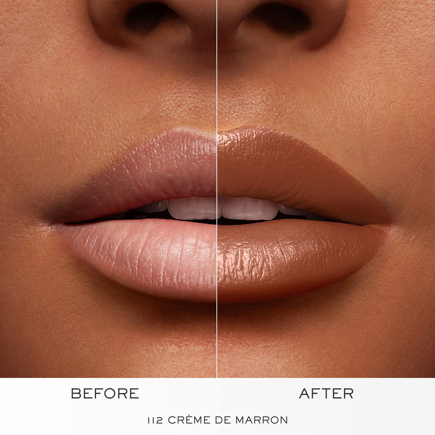 Lancôme L'Absolu Rouge Hydrating Cream Lipstick 112 Crème De Marron | 18HR Comfort