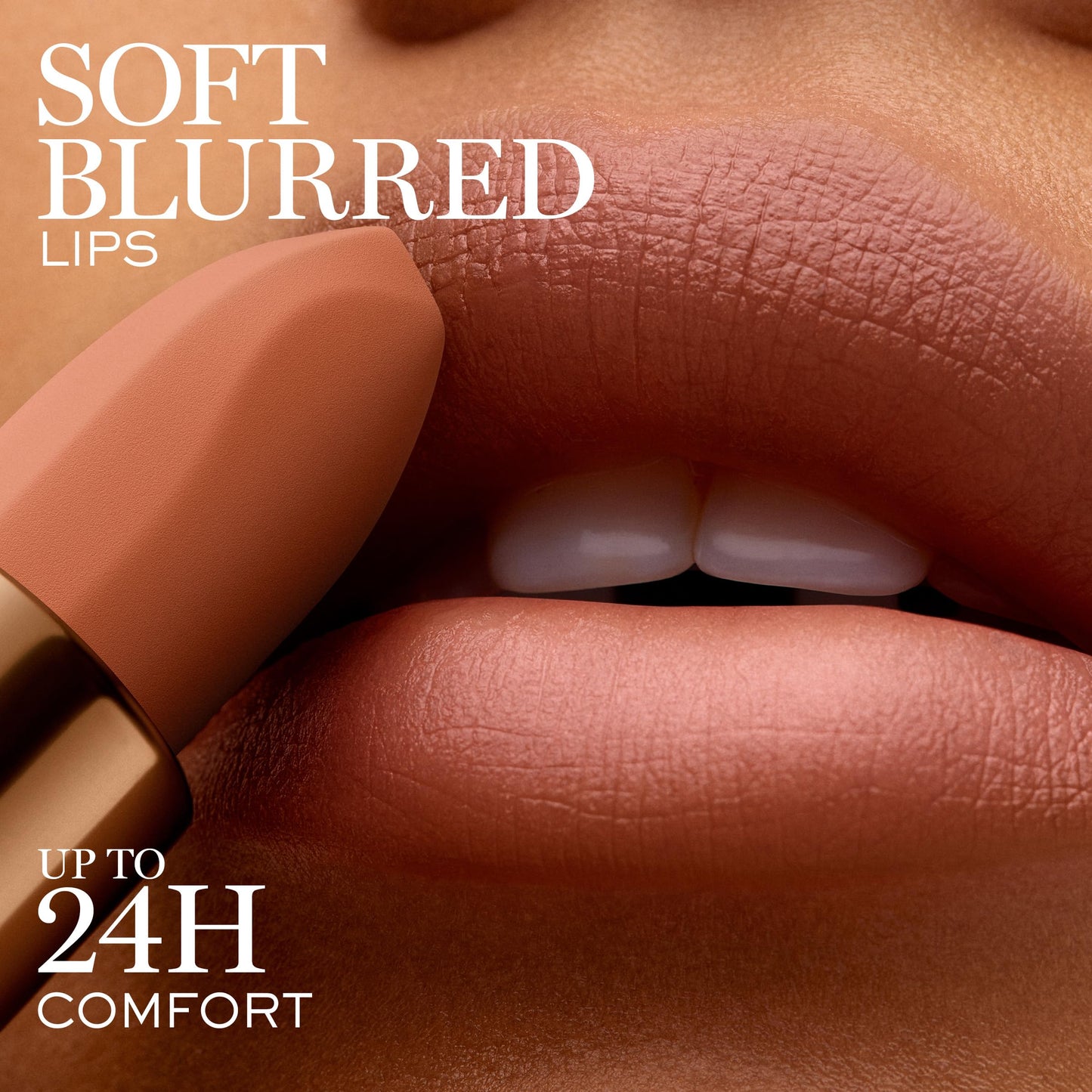 Lancôme L'Absolu Rouge Intimatte Hydrating Matte Lipstick – Buildable Soft Matte Finish, Up To 24HR Comfort – 340 Lovers Whispers