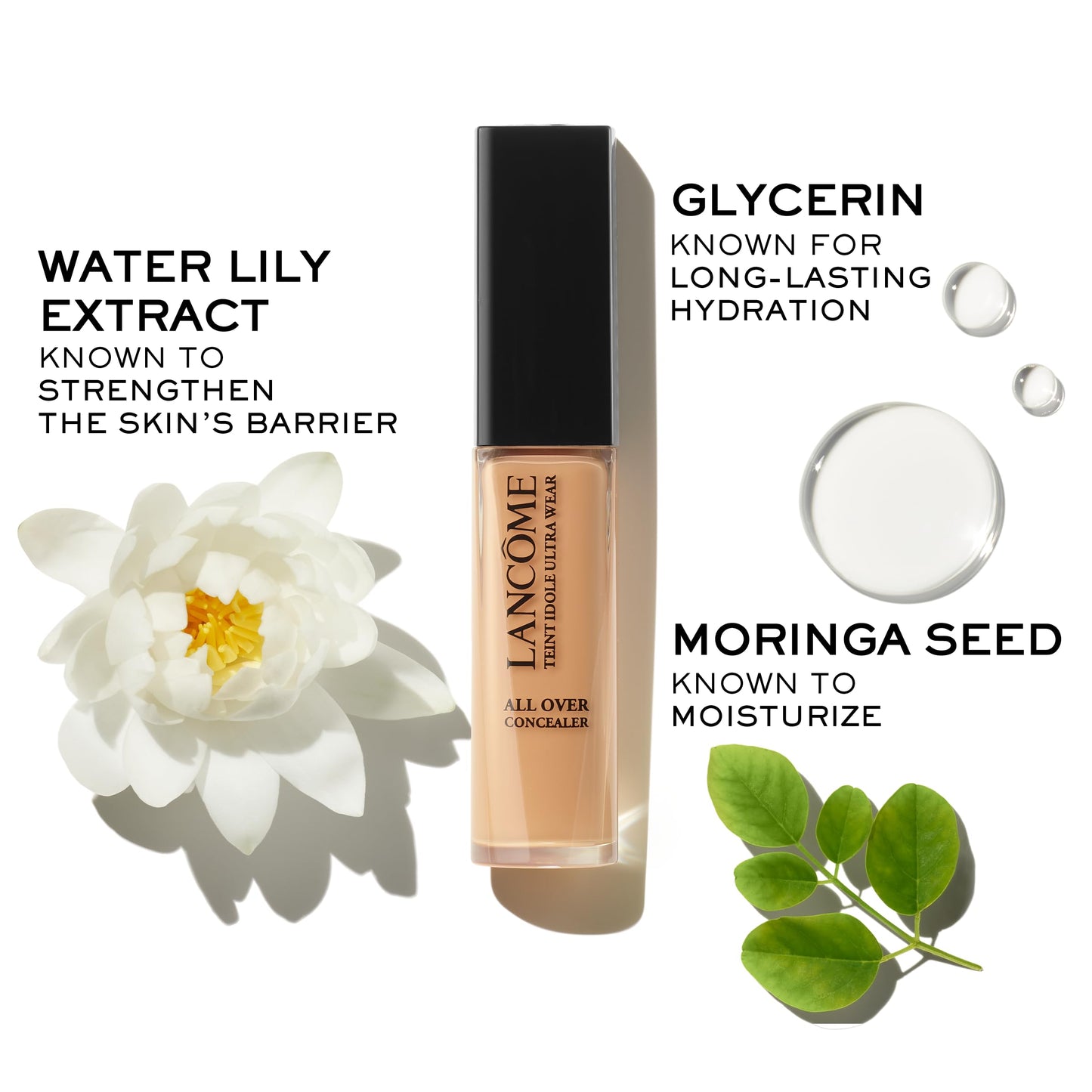 Lancôme Teint Idole Ultra Wear Concealer – Full Coverage Under-Eye, 24H Wear, Natural Matte Finish – Buff Cool 220