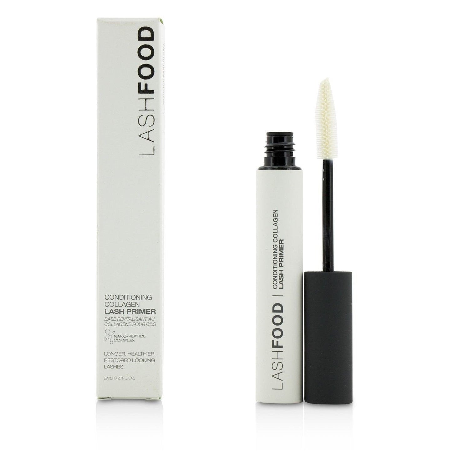 LashFood Conditioning Collagen Fiber Primer – Lash Extender & Volume Boost, 0.27 oz