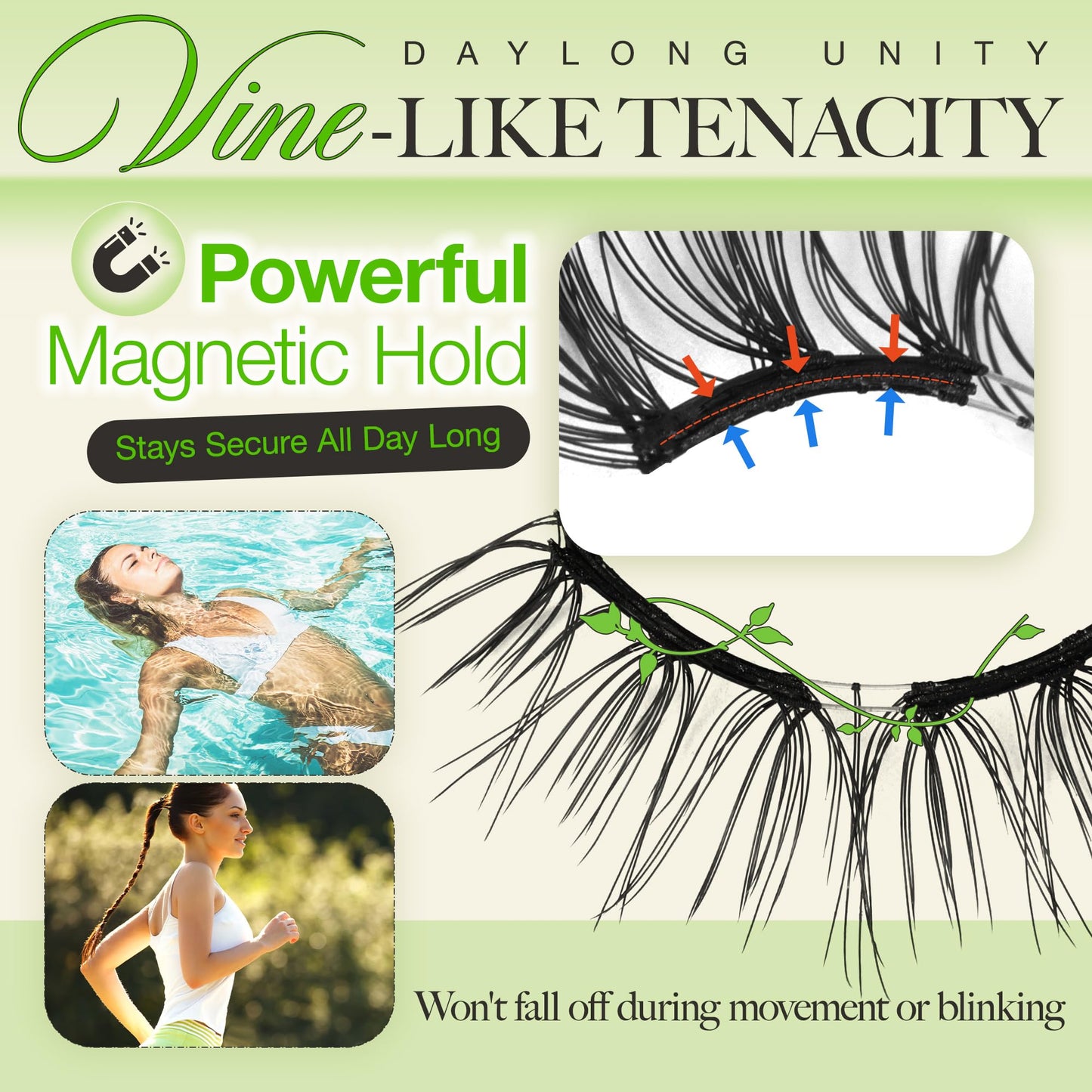 LASHVIEW Upgrade Soft Magnetic Eyelashes - Natural Look, Reusable, No Glue, All-Day Comfort
