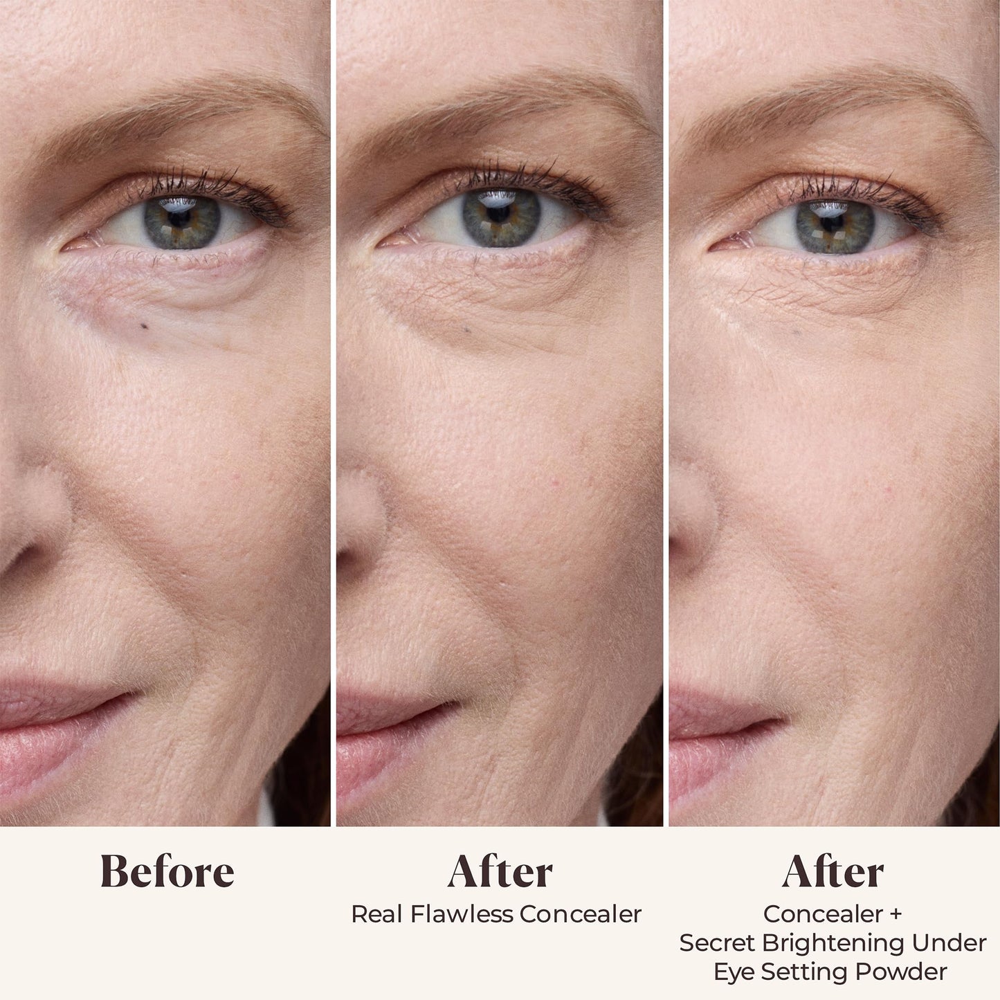 Laura Mercier Secret Brightening Under-Eye Setting Powder – Peach & Pink Pigments
