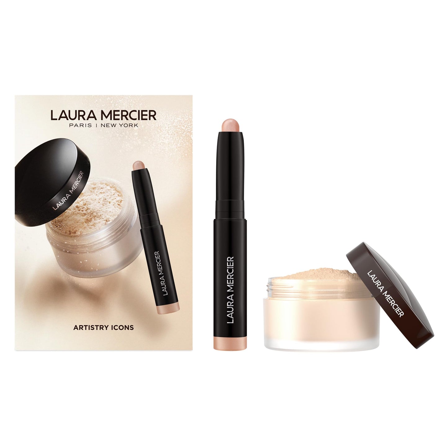 Laura Mercier Translucent Loose Setting Powder Gift Set — 24HR Shine Control