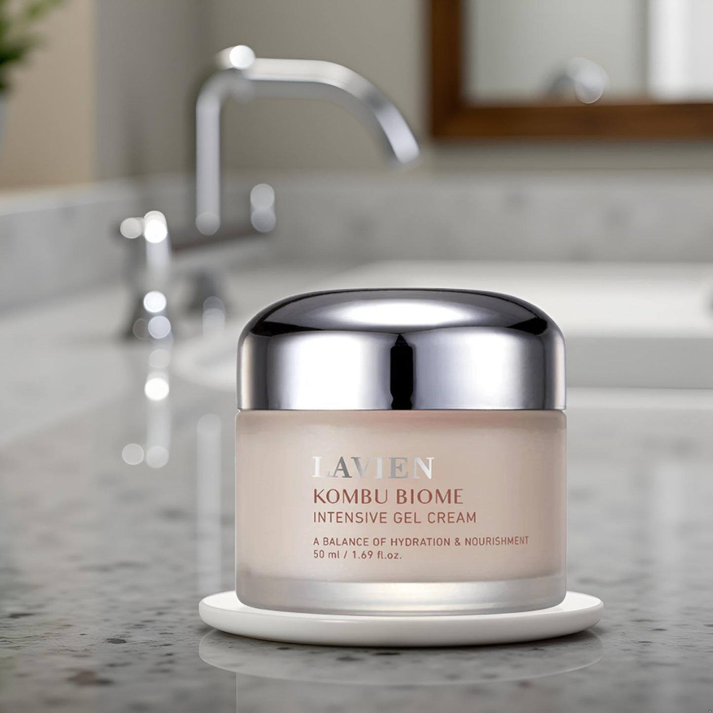 LAVIEN Kombu Biome Intensive Gel Cream – Hydrating Facial Moisturizer for All Skin Types
