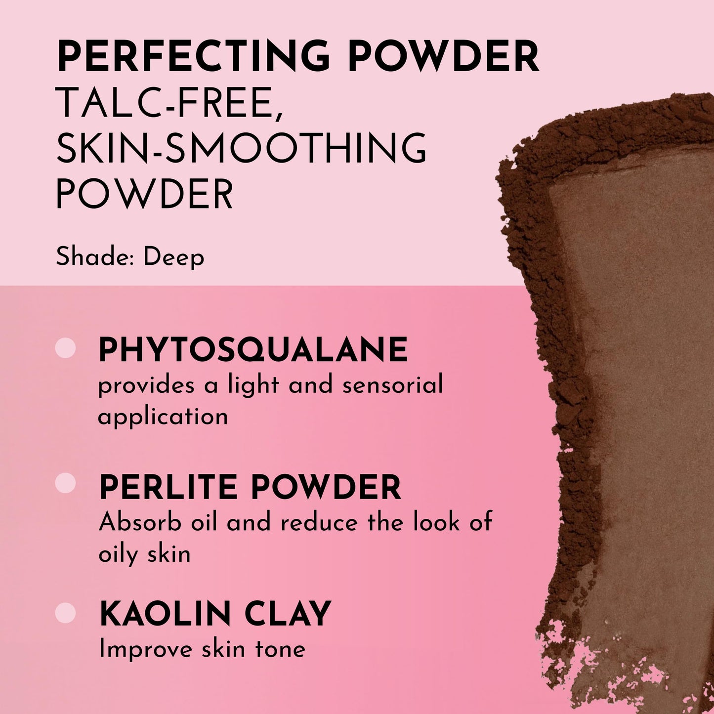 Lawless Deep Talc-Free Skin-Smoothing Powder - Ultra-Fine Matte Setting Powder 0.34 oz