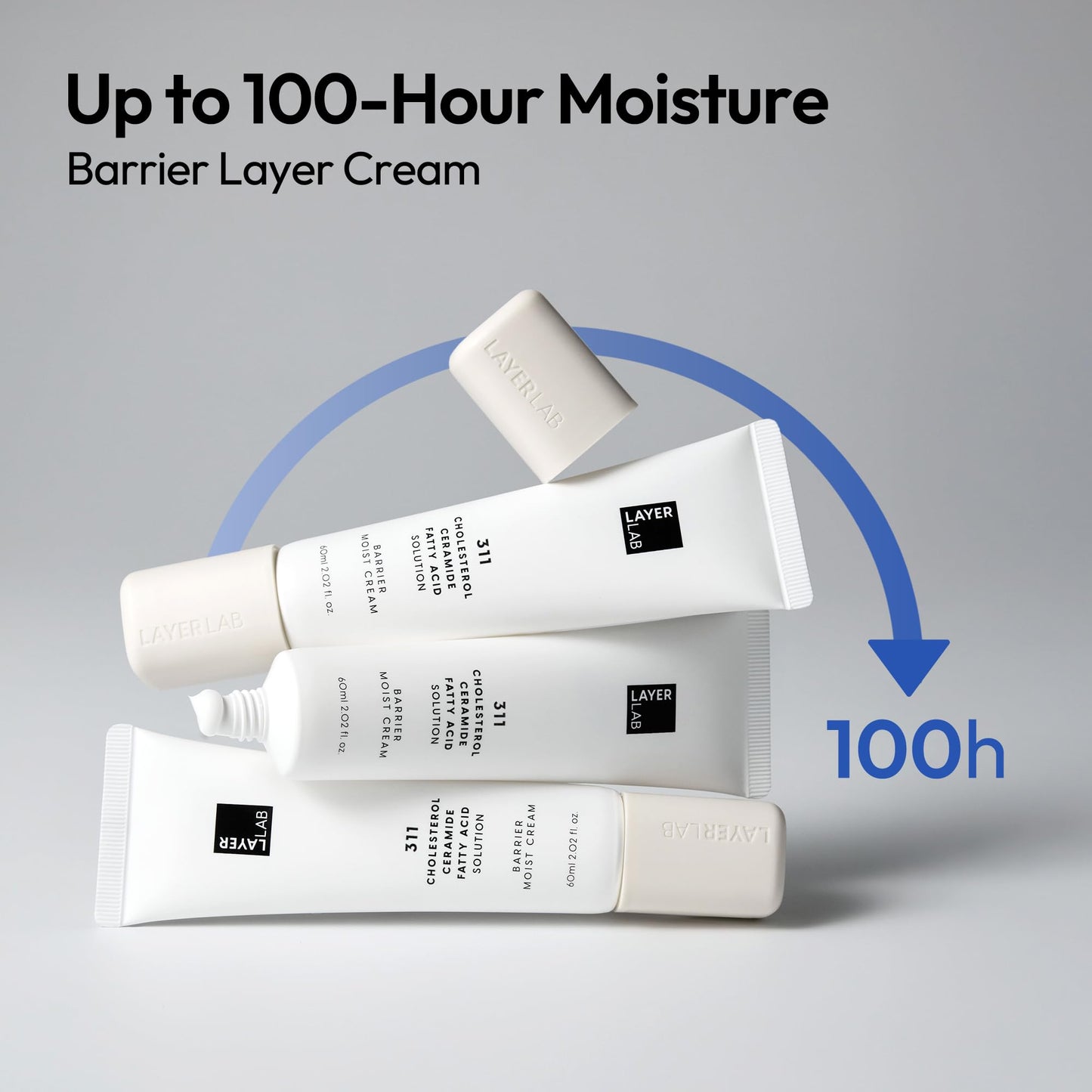 LAYERLAB Barrier Moist Cream — Up to 100H Hydration with Ceramide & Shea Butter (2.02 fl oz)