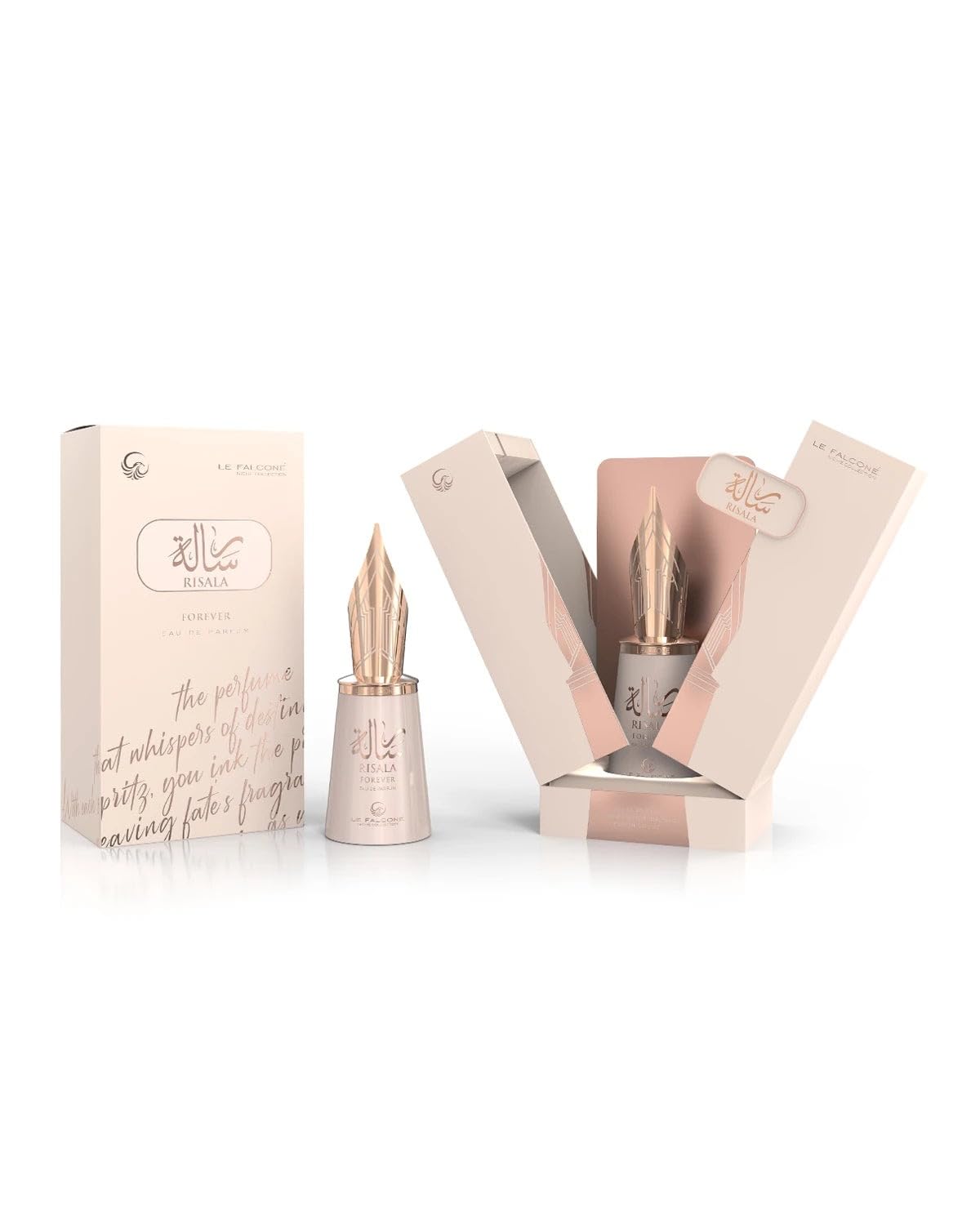 Le Falcone Risala Forever EDP – Unisex Sweet Gourmand with Caramel, Vanilla & Coconut (100 ml)