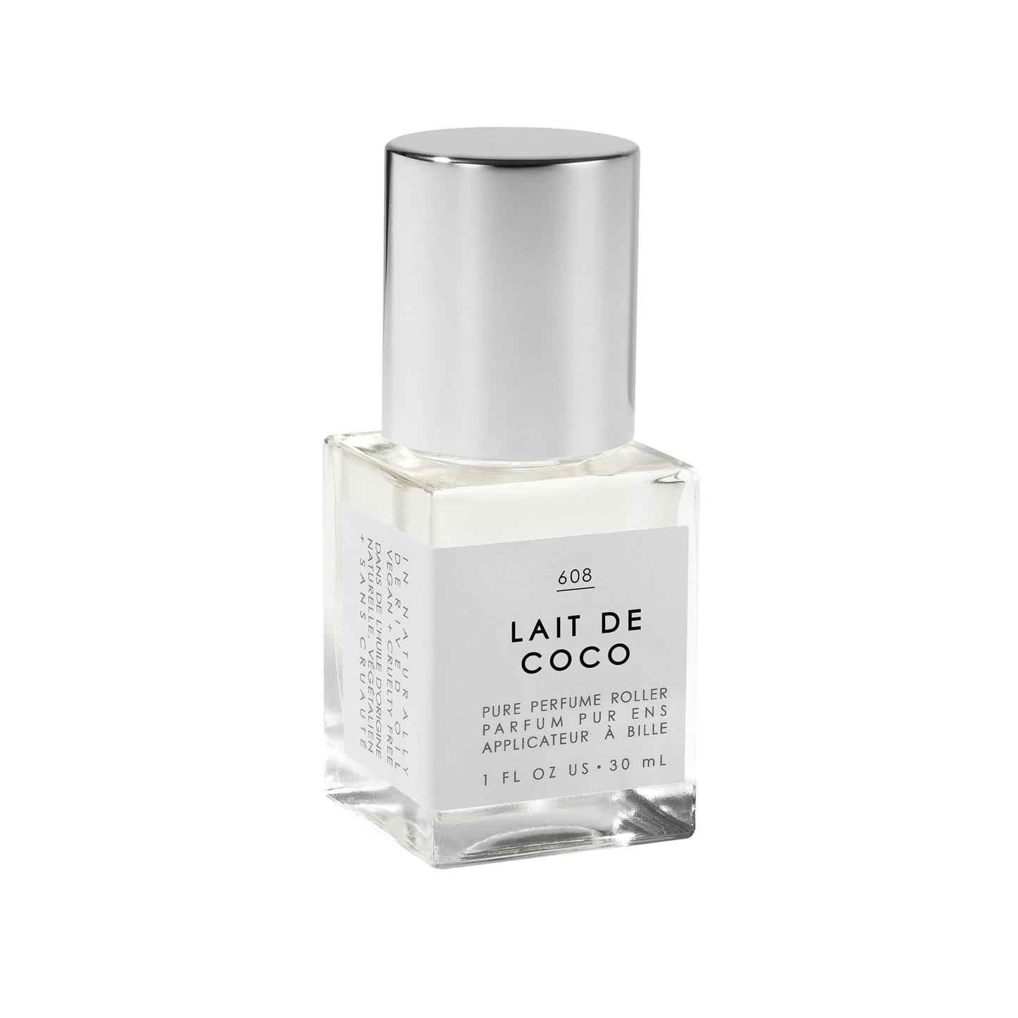 Le Monde Gourmand Coconut Milk Perfume Oil – 1 fl oz (30 ml) Fresh, Creamy Coconut Vanilla Scent