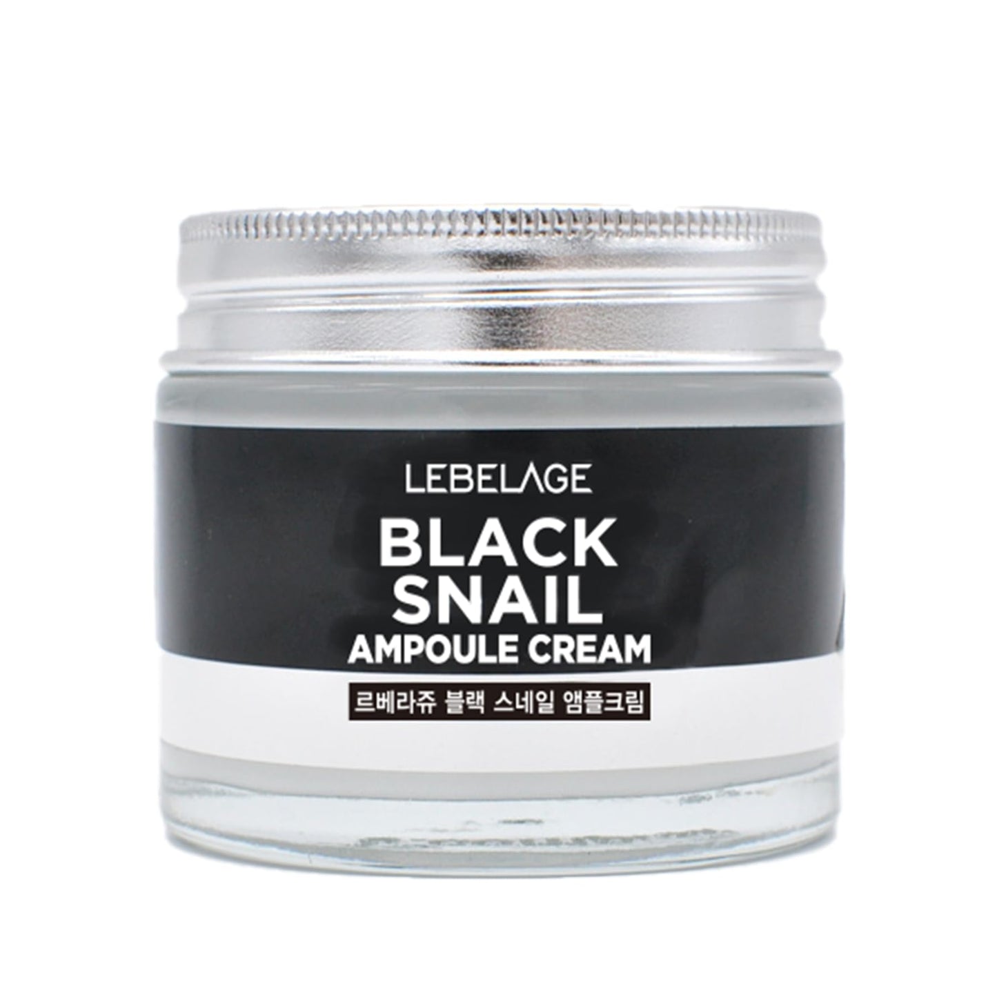 LEBELAGE Black Snail Ampoule Cream 2.36 oz – Deep Moisturizing Anti-Aging Face Cream