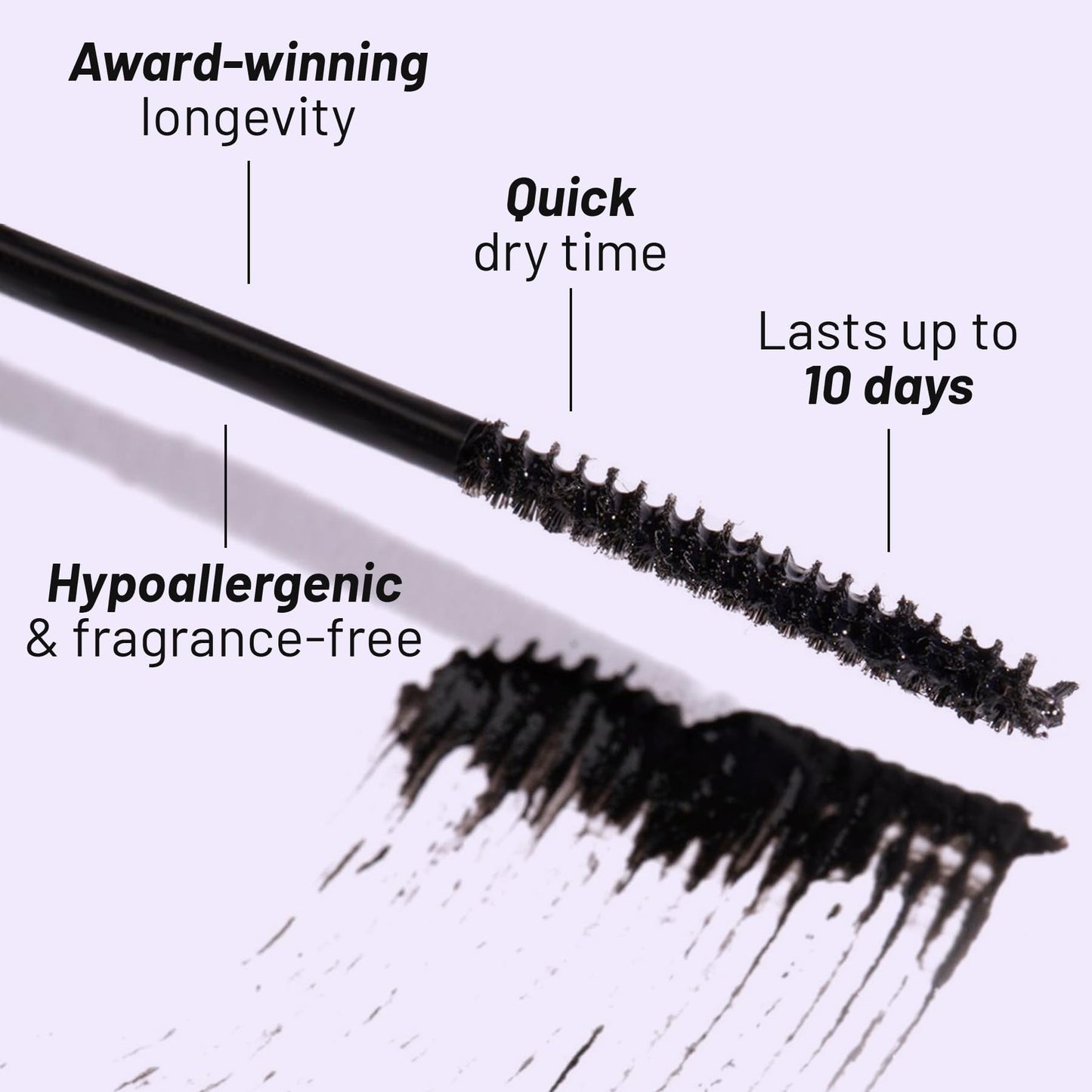 Lilac St Eternal Bond Black Lash Glue & Crystal Coat Sealant – Long-Lasting, Fast-Drying, Waterproof