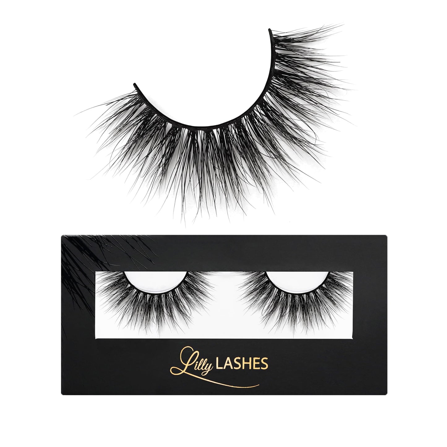 Lilly Lashes 3D Mink Venice – Handmade, Reusable False Eyelashes (Non-Magnetic)