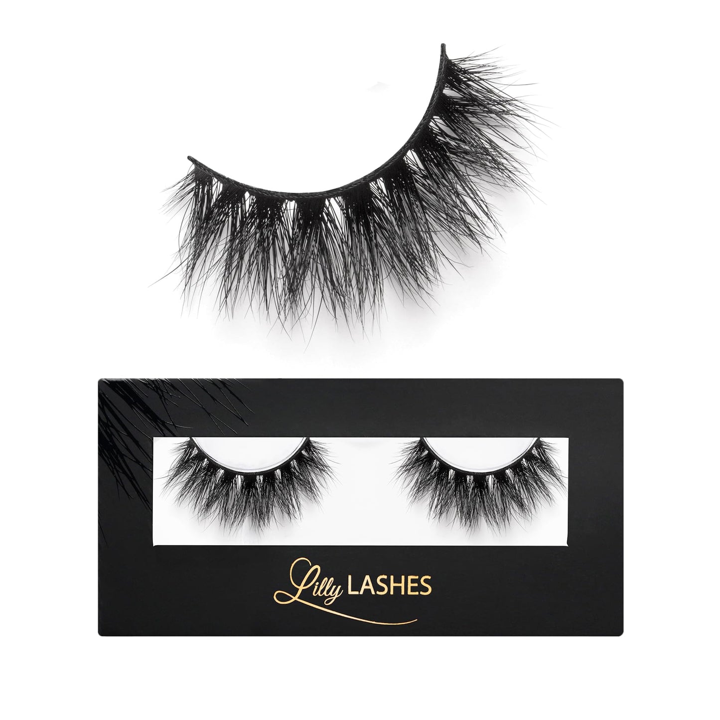Lilly Lashes So Extra Mykonos 3D Mink Lashes – Reusable Fluffy Lash by Lilly Lashes