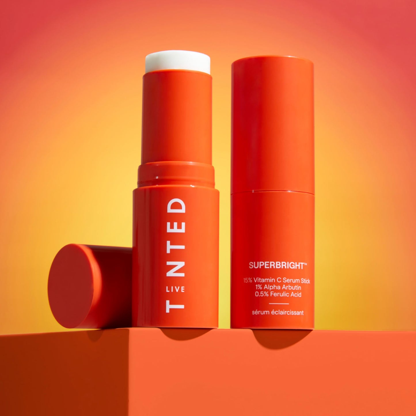 Live Tinted Superbright 15% Vitamin C Serum Stick | Balm-to-Serum Brightening Treatment 0.5 oz