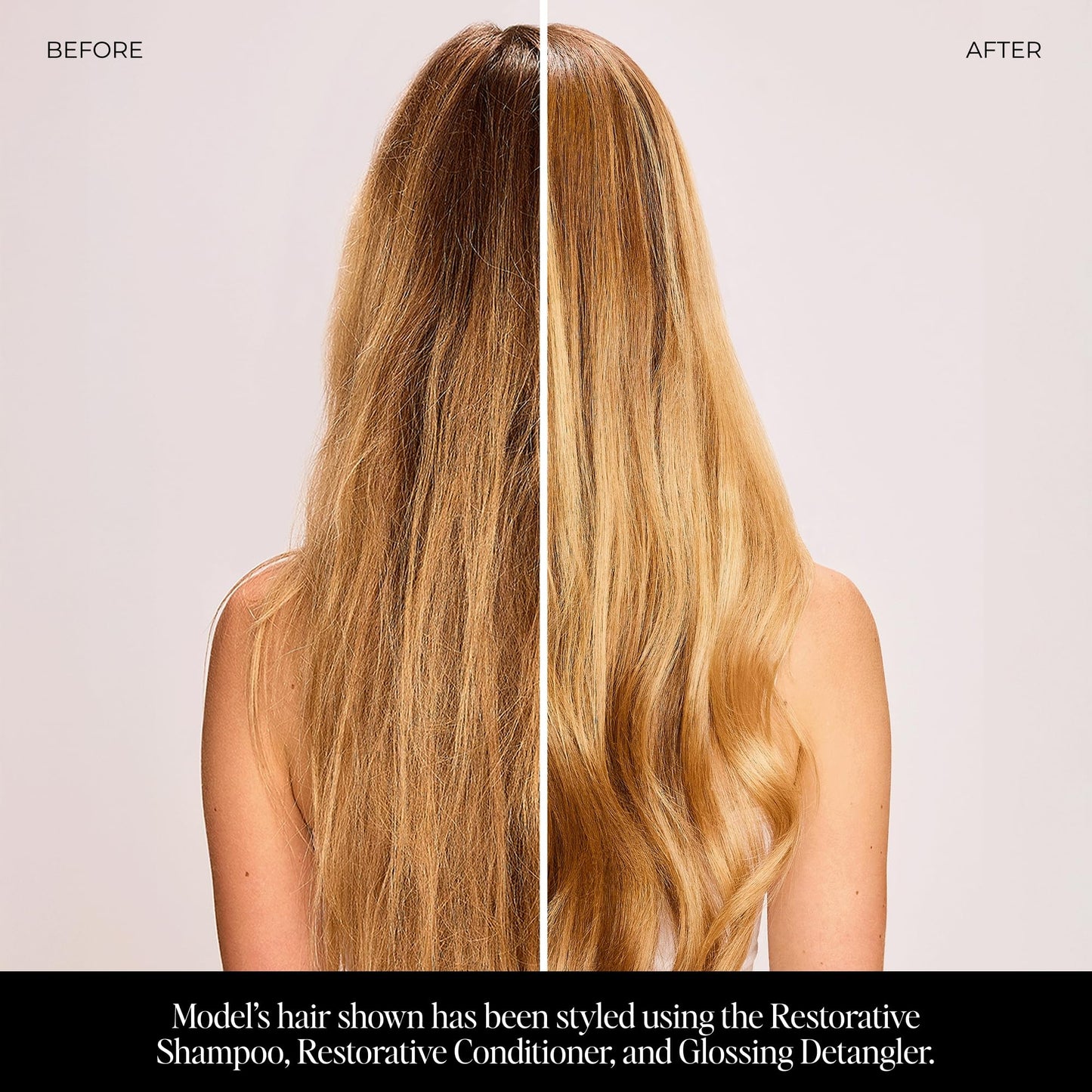 LolaVie Restorative Shampoo & Conditioner Bundle – 8.5 oz Each | 12x Softer, 77% Less Breakage | Color Safe