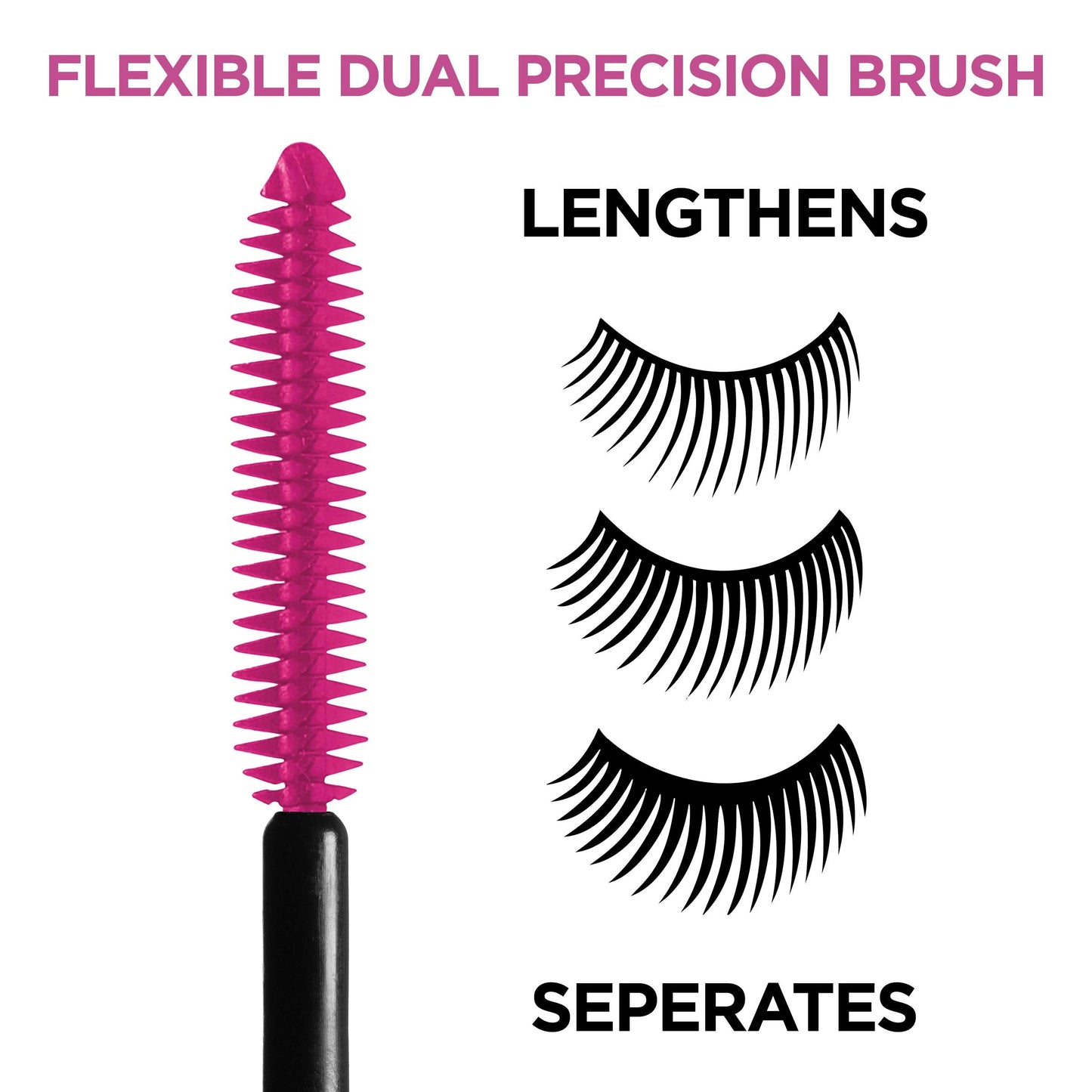 L'Oreal Paris Telescopic Original Lengthening Mascara – Carbon Black, 0.27 fl oz (Pack of 3)
