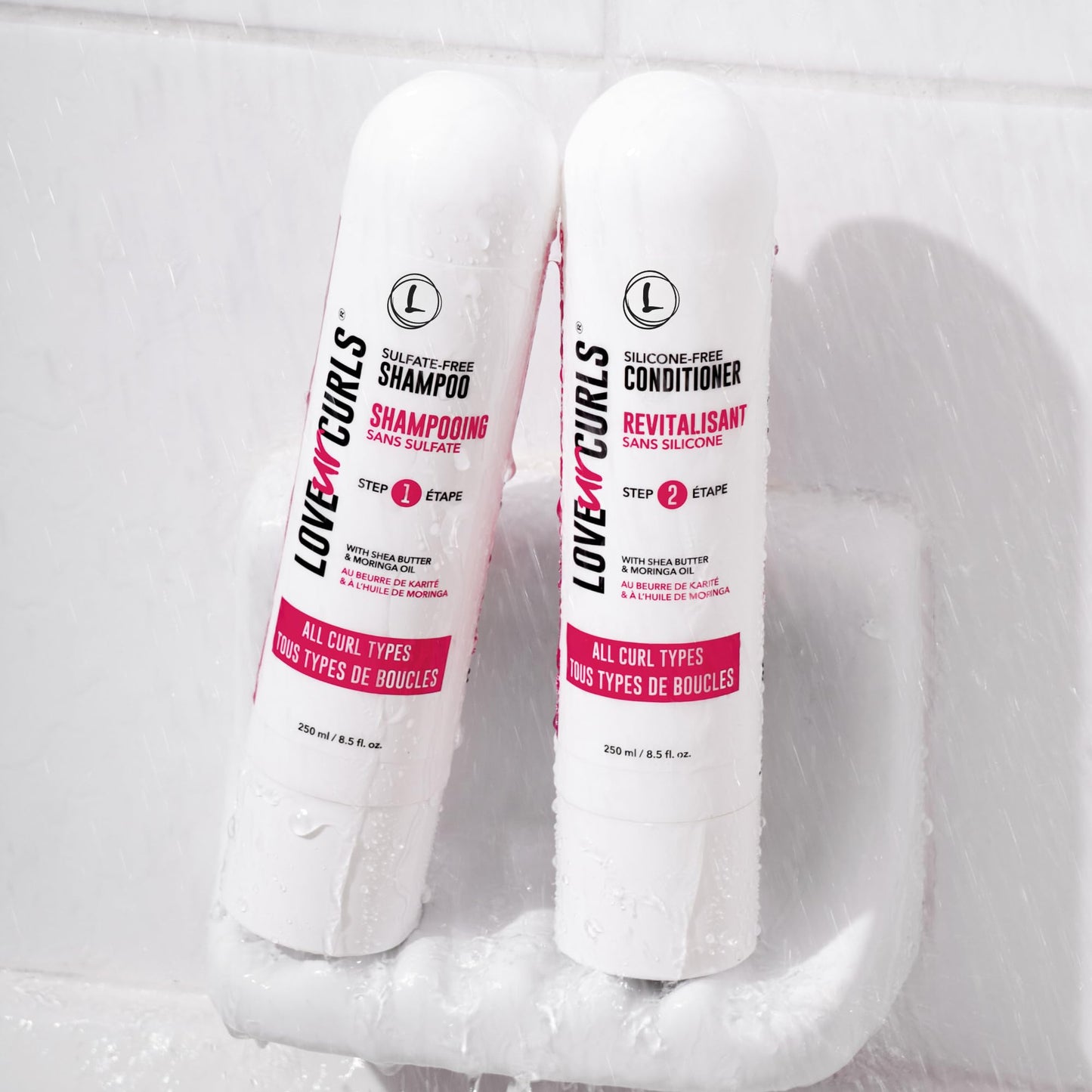 Love Ur Curls Shampoo & Conditioner – Moisturizing Care for Curly, Wavy & Kinky Hair | Vegan & Silicone Free