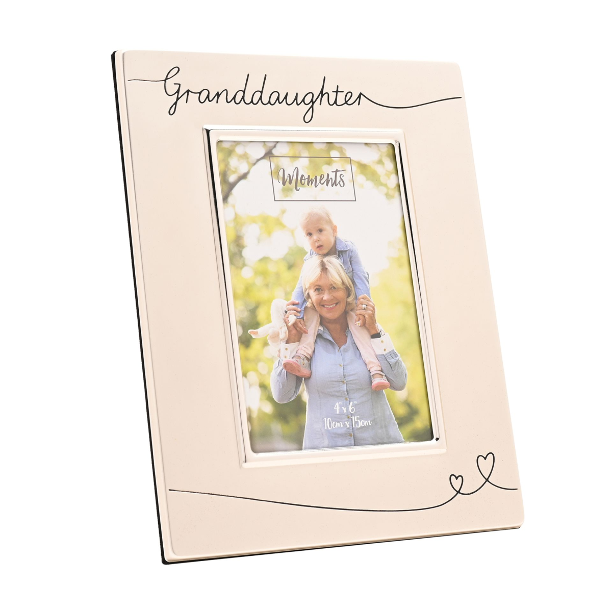 Photo Frame 2 tone Silverplated Granddaughter