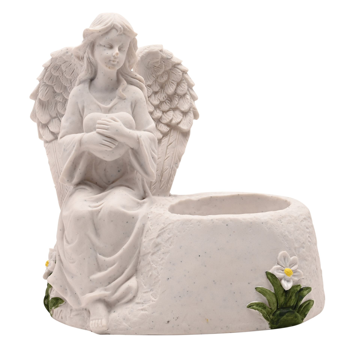 Thoughts of You Sitting Angel Graveside Pot Holder
