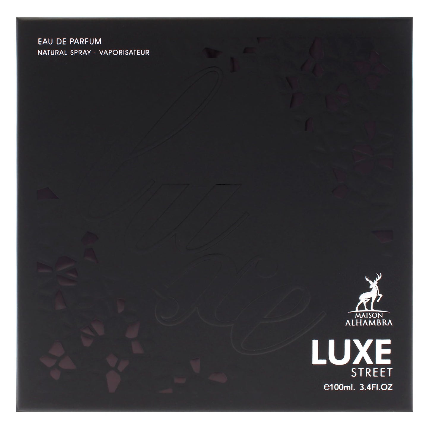 Maison Alhambra Luxe Street – Unisex Citrus Woody Amber Eau de Parfum 100 ml