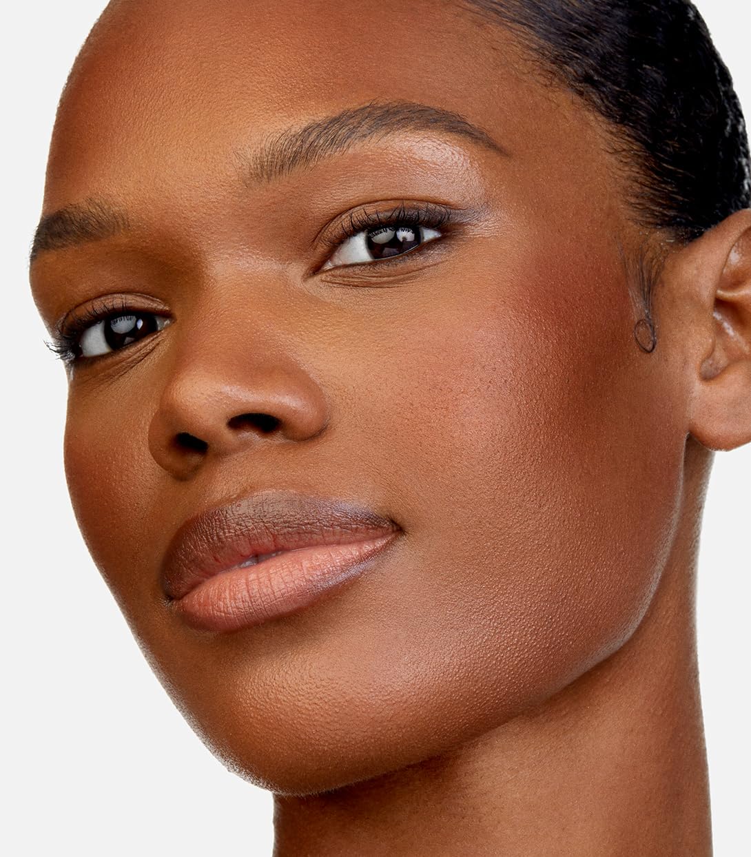MAKE Beauty Skin Mimetic Microsuede Bronzer – Matte Stellar for Deep Skin