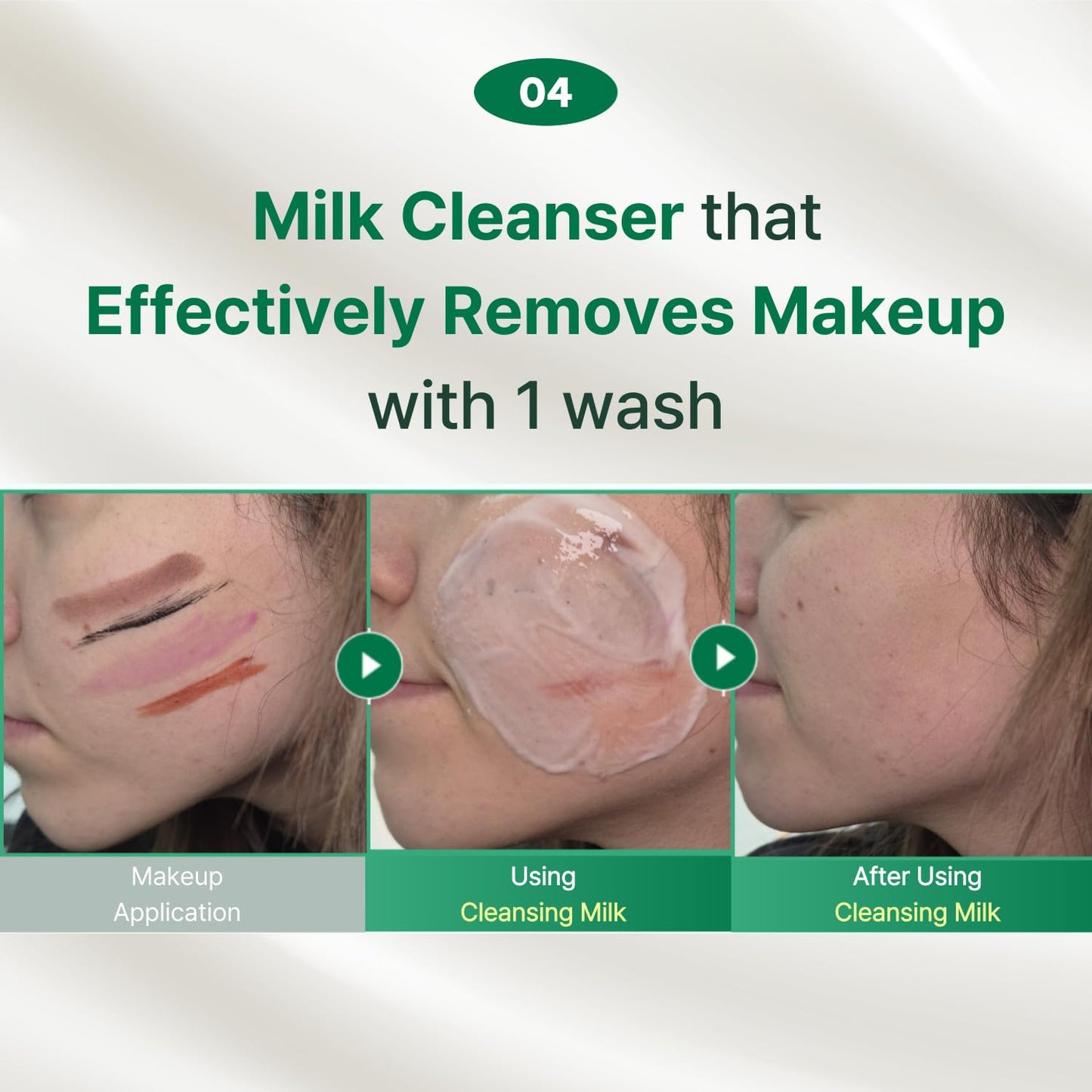 MAKEP:REM Safe Me. Relief Moisture Cleansing Milk — Gentle Hydrating Korean Milky Cleanser for Sensitive Skin (500ml)