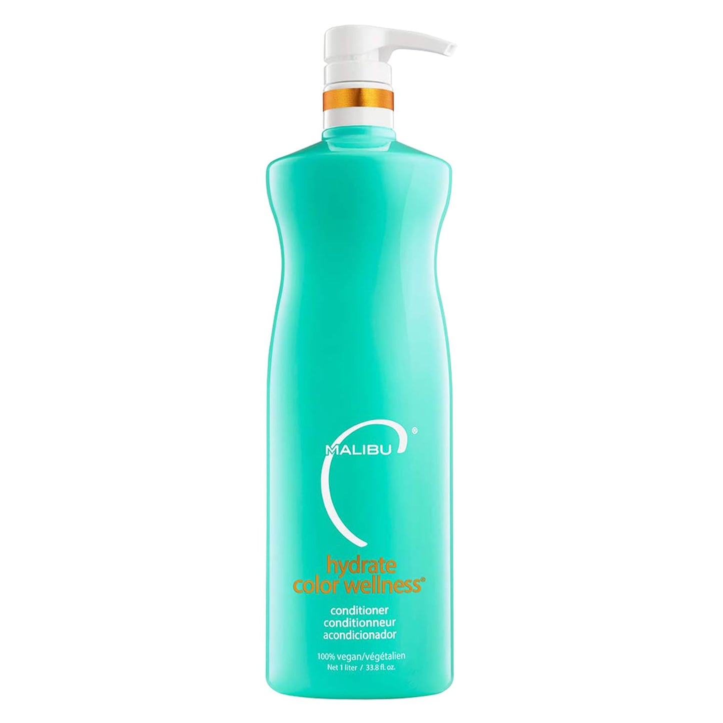 Malibu C Hydrate Color Wellness Conditioner (33.8 oz) – Color Safe, Moisturizing Conditioner for Vibrant Hair