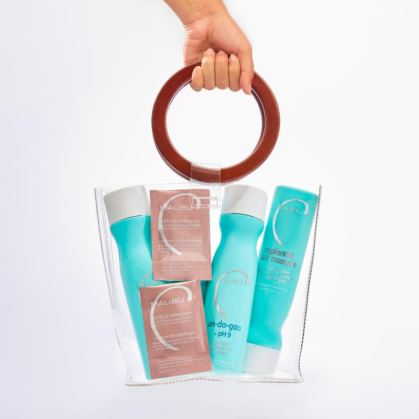 Malibu C Wefts & Extensions Wellness Hair Collection | Vegan, pH-Balanced Care for Extensions