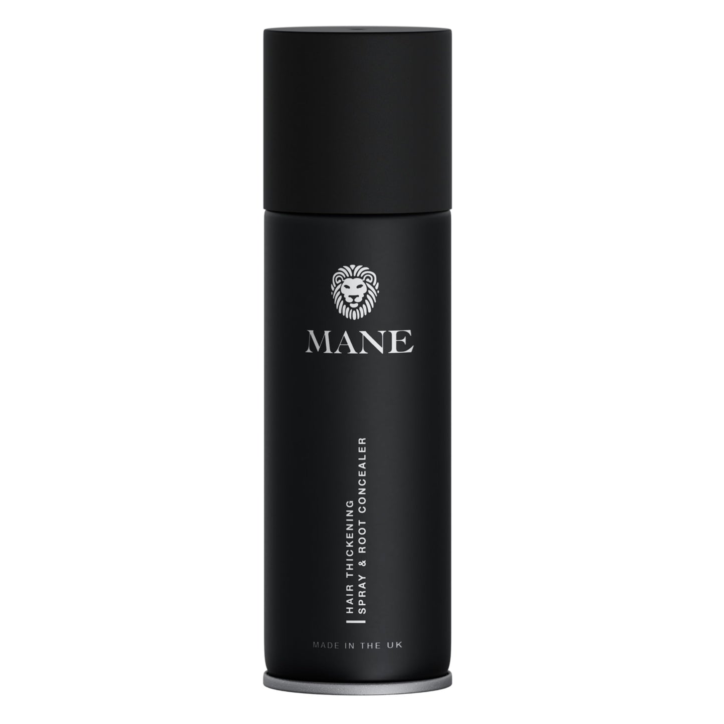 MANE Hair Thickening Fiber Spray – Jet Black (200 ml) for Instant Volume