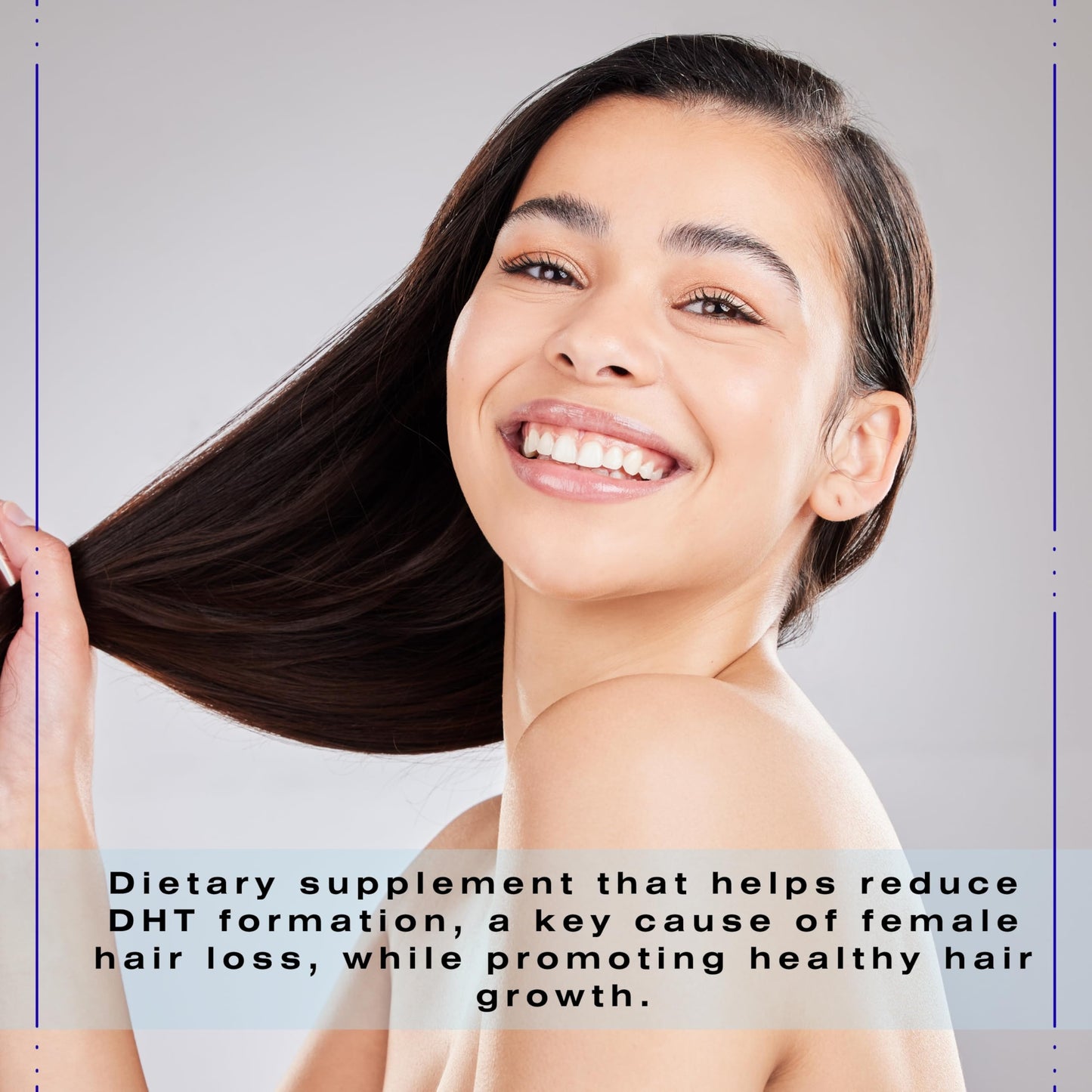 Mediceuticals Therapro HairGain: Natural Phytoflavone DHT-Inhibiting Complex for Hair Health (60 Tablets)