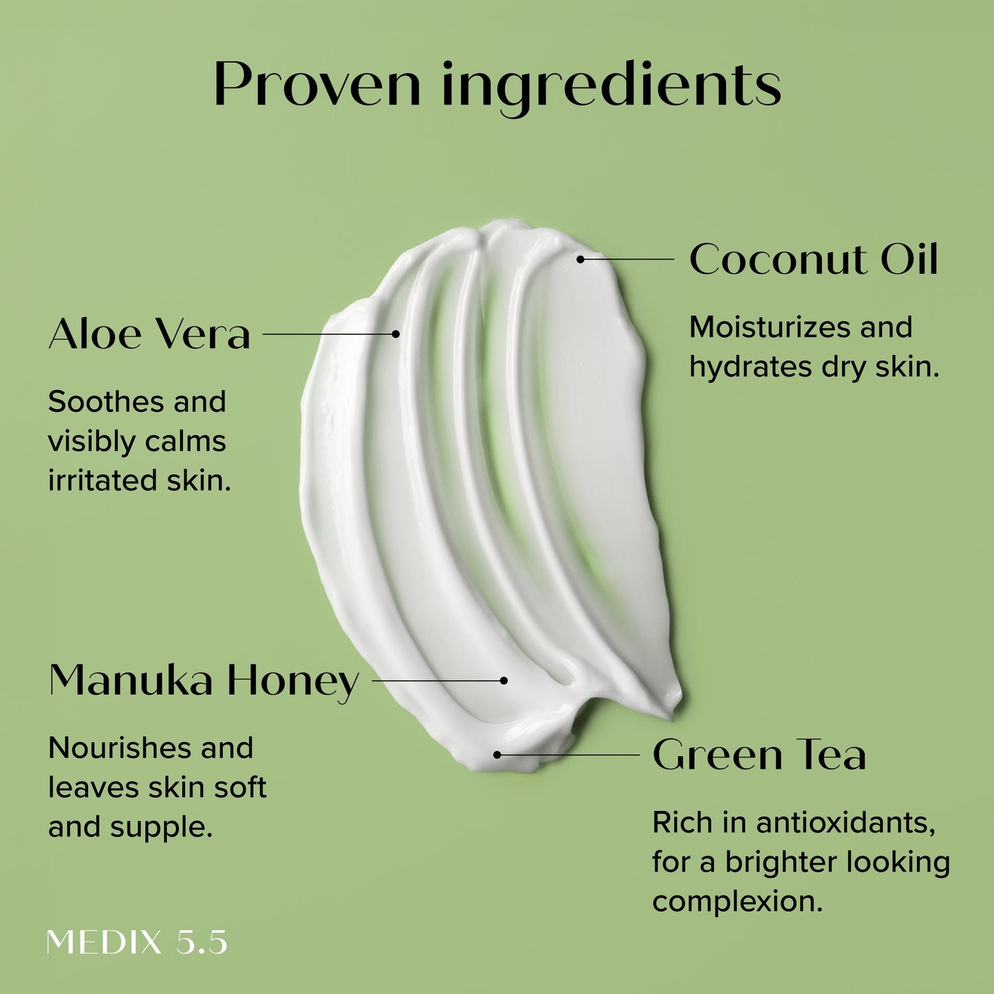 MEDIX 5.5 Exfoliating Glycolic Body & Face Wash + Coconut Body Lotion Set | KP & Acne Friendly
