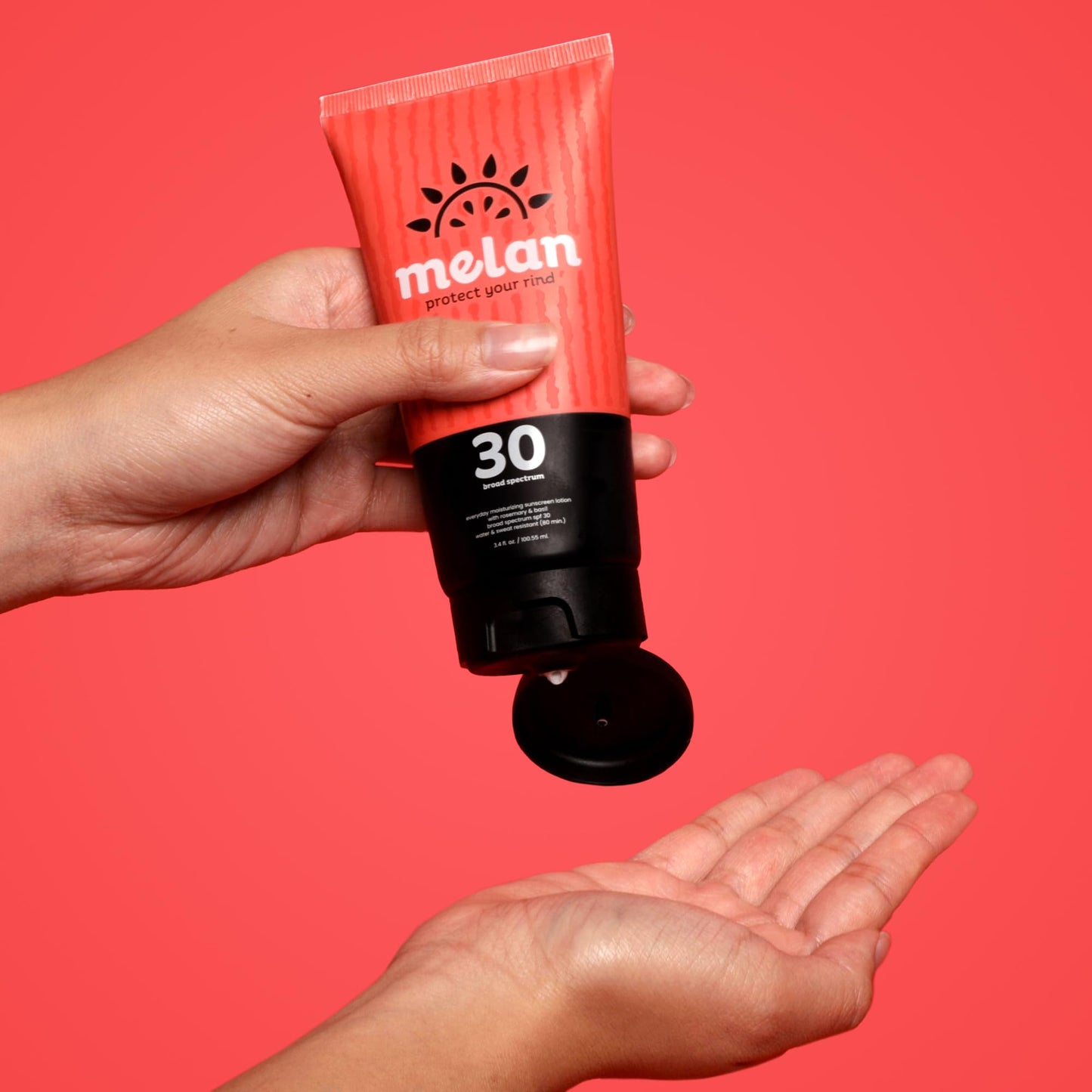 Melan Everyday SPF 30 Sunscreen Lotion – Lightweight, Water & Sweat Resistant, Vegan, Made in USA