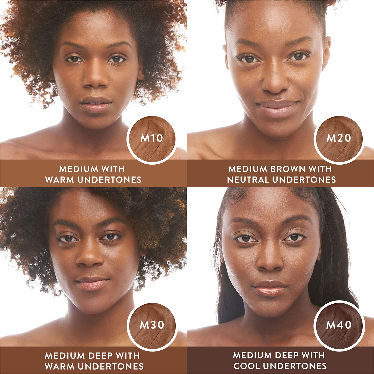 Mented Cosmetics Stick Foundation for Dark Skin – Concealer & Contour, Vegan & Cruelty-Free, D10