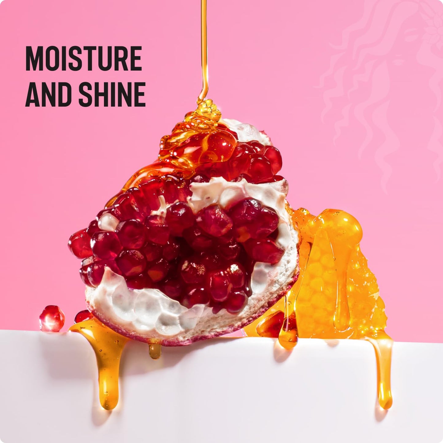 Mielle Organics Pomegranate & Honey Twin Pack Shampoo & Conditioner for Type 4 Hair