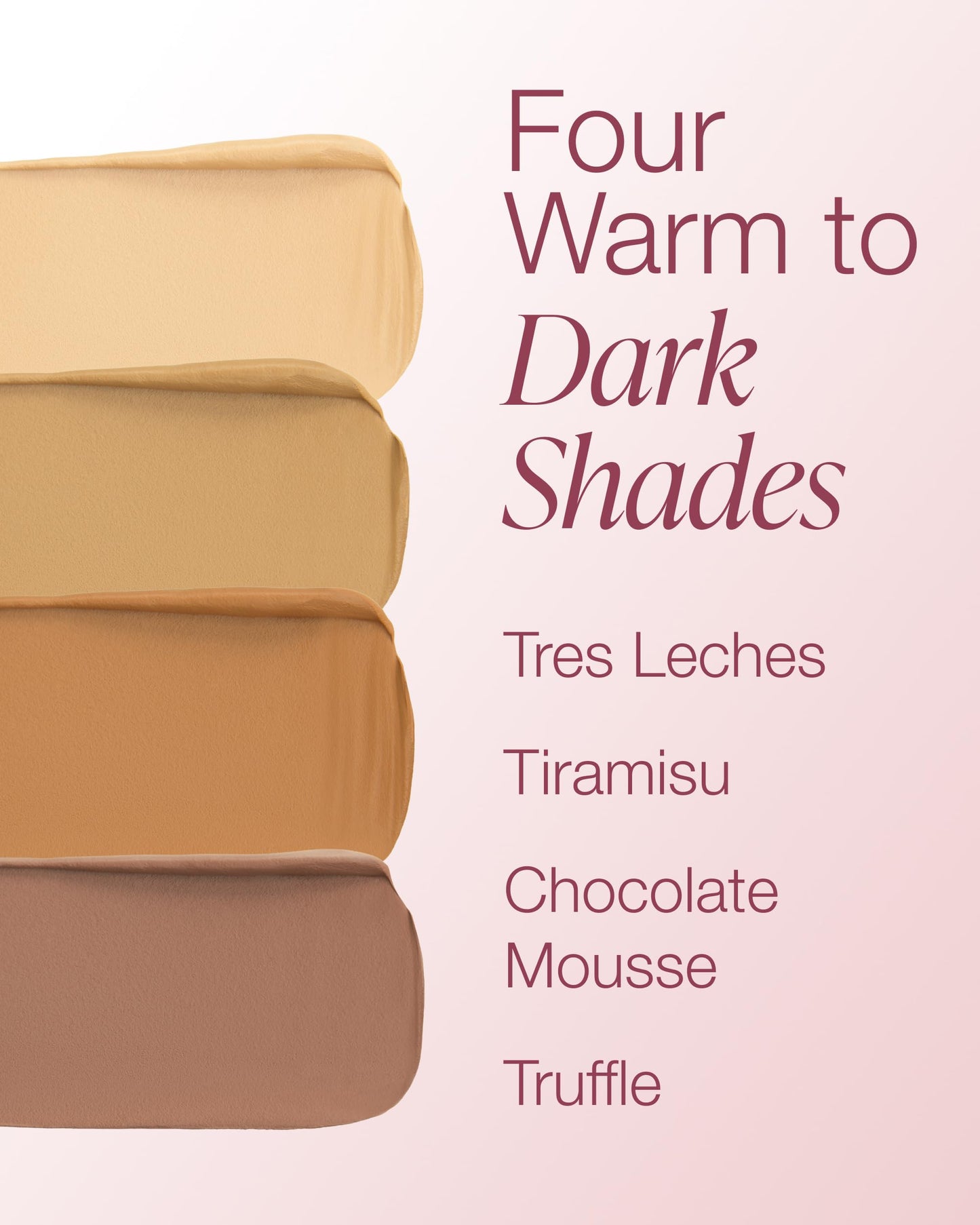 Mineral Fusion Decadence Concealer Palette Quad — 4 Creamy Full-Coverage Warm to Dark Shades