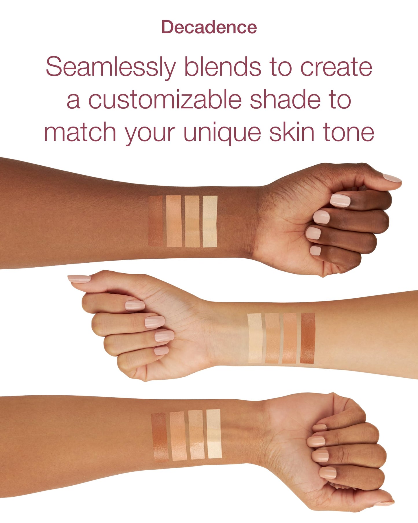Mineral Fusion Decadence Concealer Palette Quad — 4 Creamy Full-Coverage Warm to Dark Shades