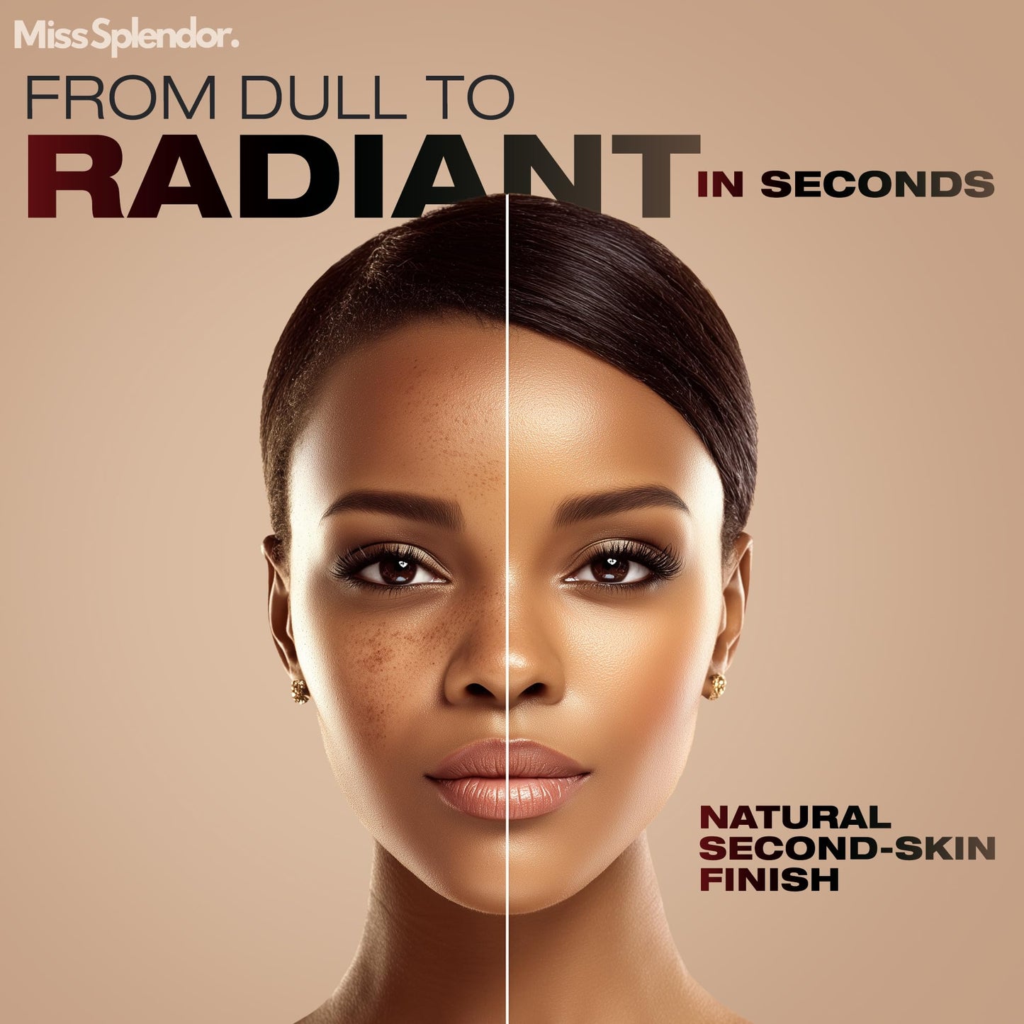 Miss Splendor Beauty Balm Skin Tint 2 Pack – Shade 3 | Serum-Boosted Hybrid Foundation & Skincare